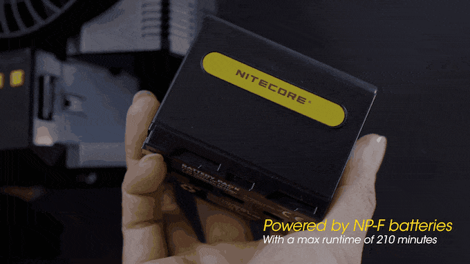 NITECORE CW30 Portable Cord-Free Photography Fan ls Out Now!