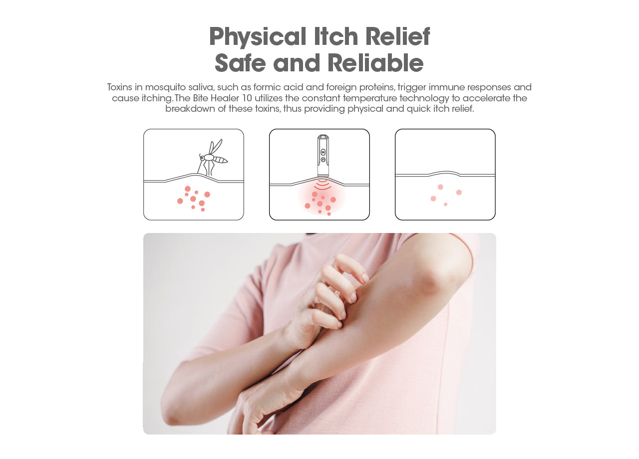 NITECORE Bite Healer 10 For Instant Relief From Mosquito Bite Itching