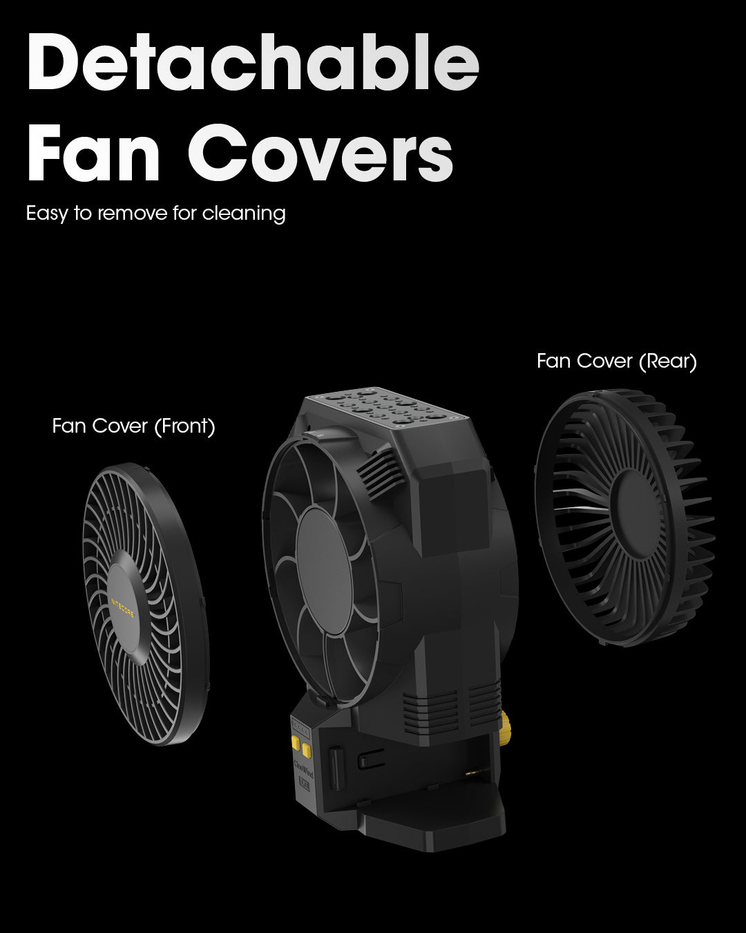 NITECORE CW30 Portable Cord-Free Photography Fan ls Out Now!