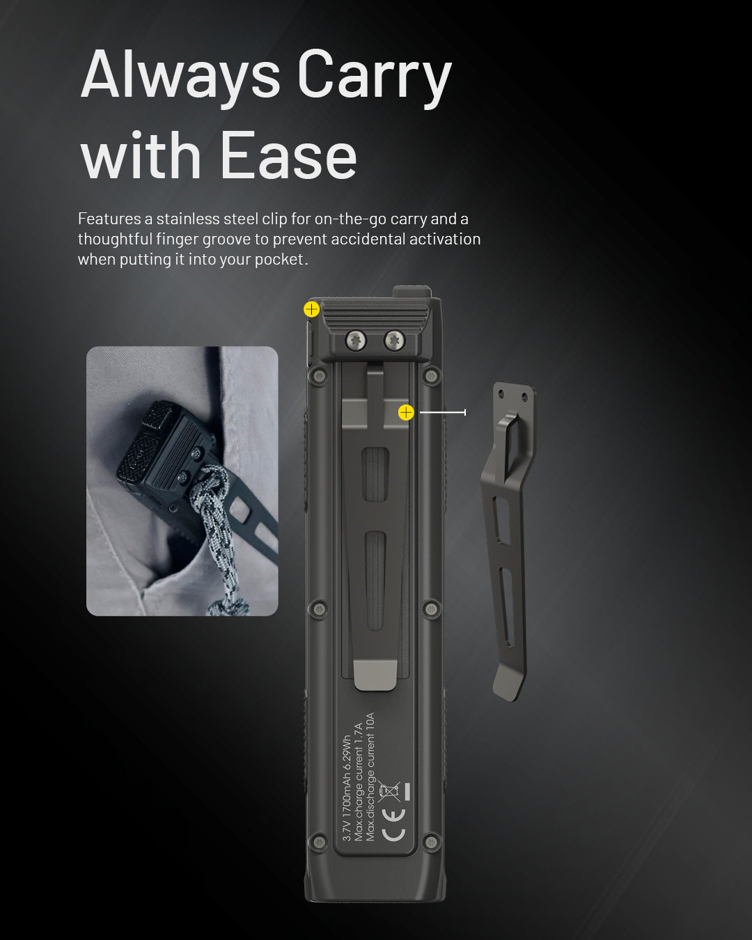 NITECORE Unveils the EDC27 UHi Ultra Slim Tactical EDC Flashlight