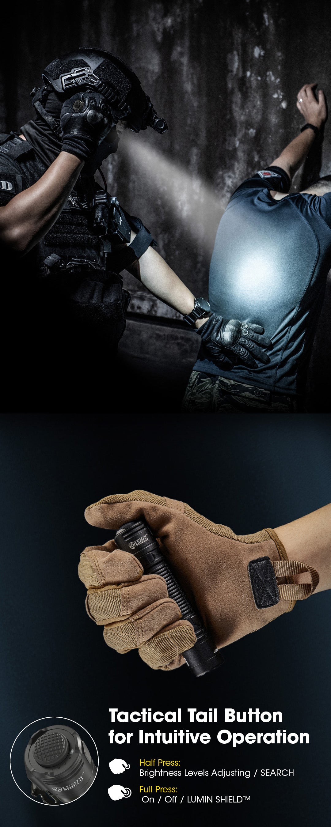 NITECORE EDC31 1500 Lumens Compact Tactical EDC Flashlight