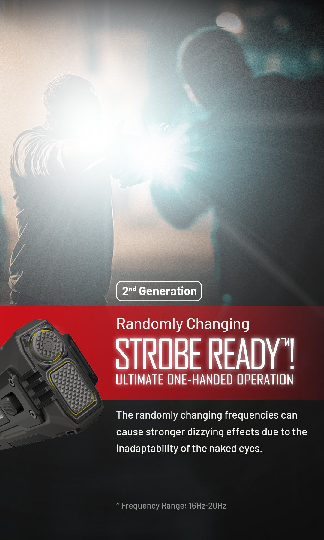 NITECORE EDC37 8000 Lumens Tactical EDC Flashight