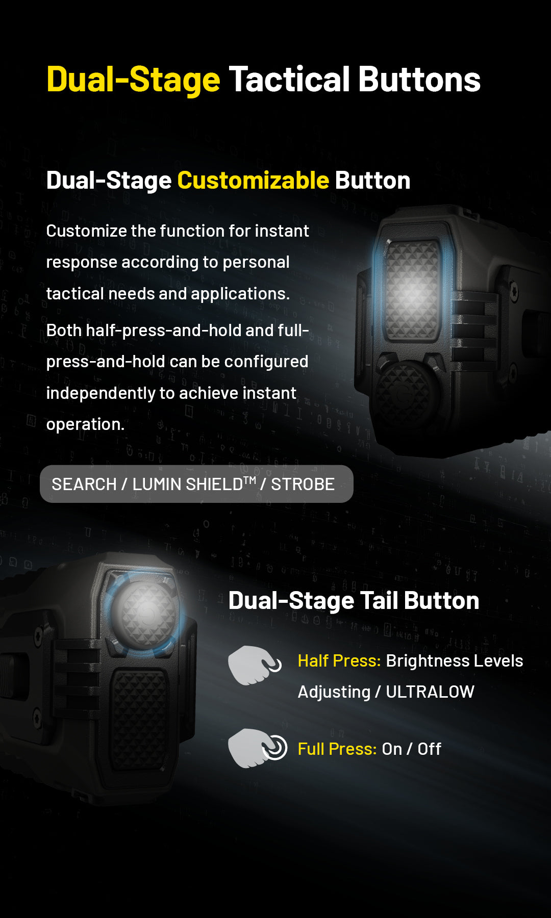 NITECORE EDC37 8000 Lumens Tactical EDC Flashight