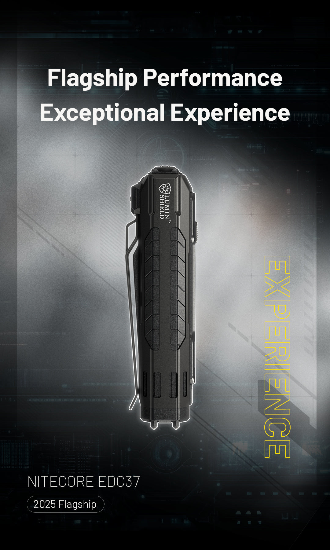 NITECORE EDC37 8000 Lumens Tactical EDC Flashight