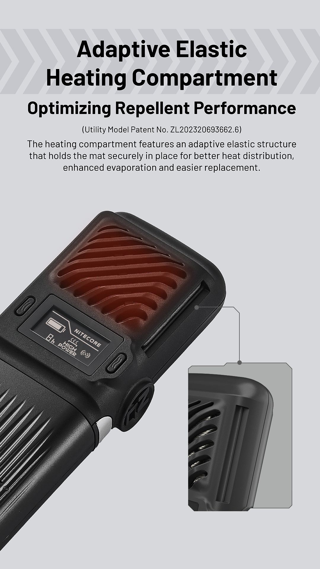 NITECORE EMR25 Multipurpose Portable Electronic Repeller