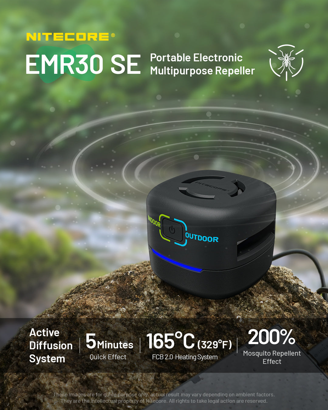 NITECORE EMR30 SE Portable Electronic Multipurpose Repeller