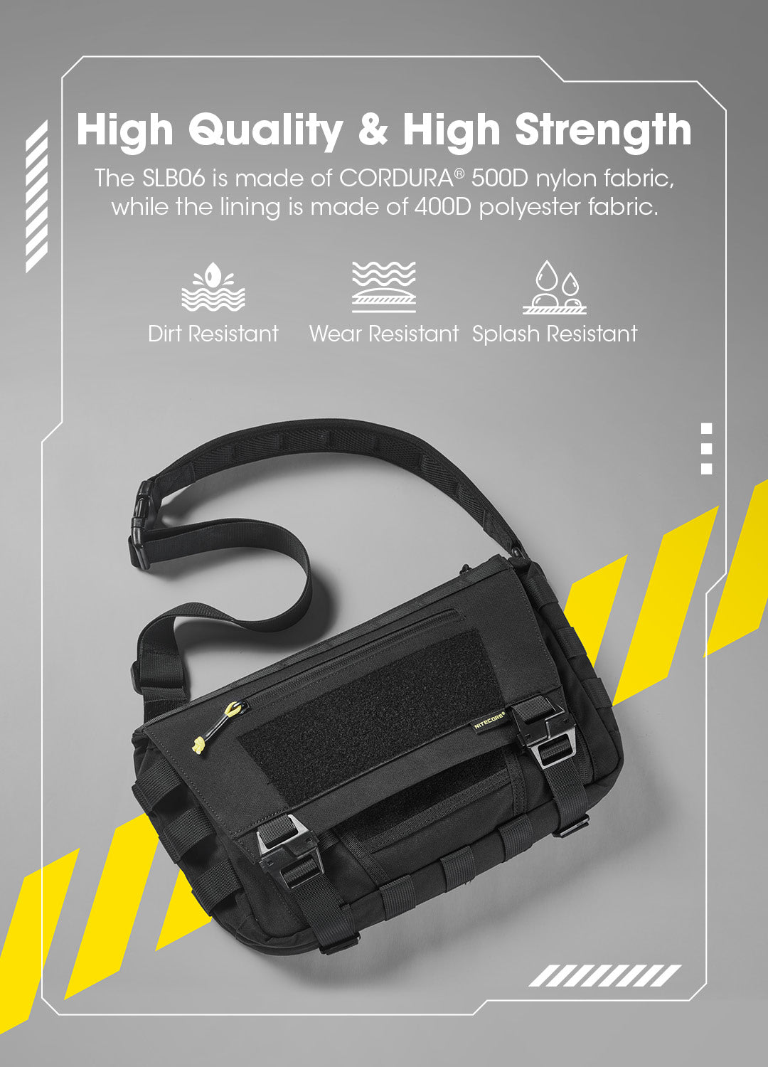 NITECORE SLB06 7L Commuting Crossbody Bag