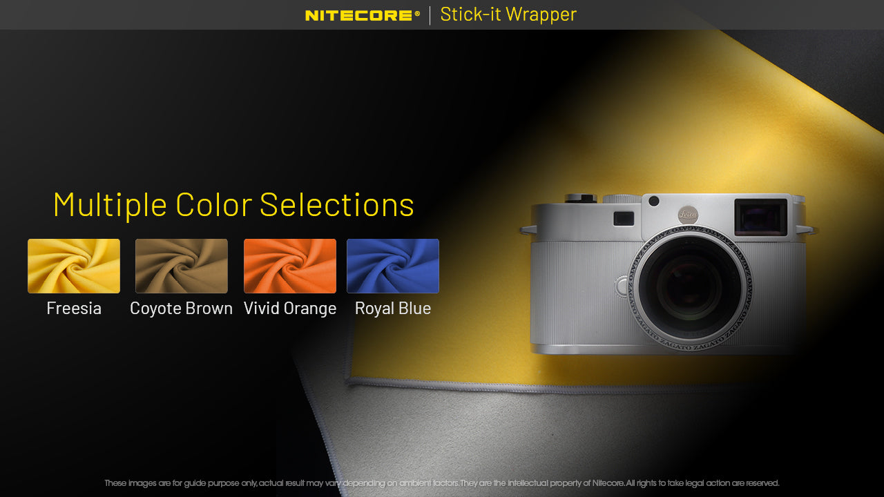 NITECORE Stick-it Wrapper Patch Cloth Multifunctional Organization Protect Cover