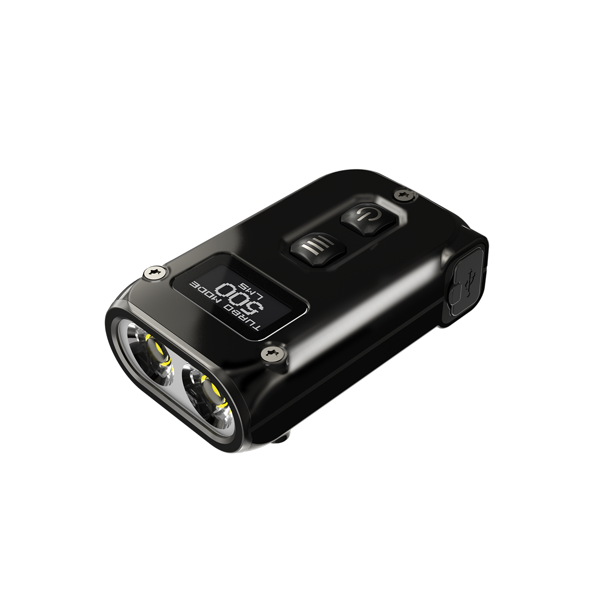 NITECORE TINI2 SS/TINI2 Ti Stainless Steel Version Dual-Core Intelligent Keychain Light
