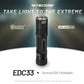 Nitecore EDC33 4000 Lumen Rechargeable EDC Tactical Flashlight