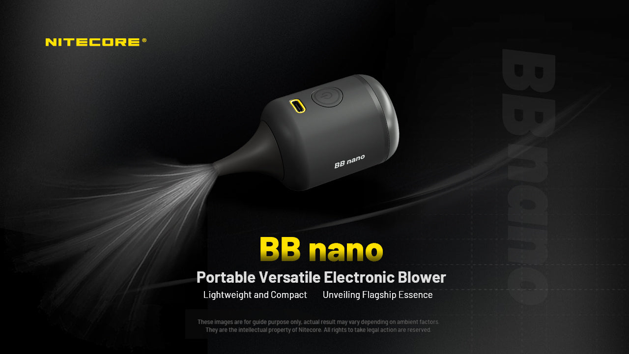 NITECORE BB nano Portable Versatile Electronic Blower Is Now Released