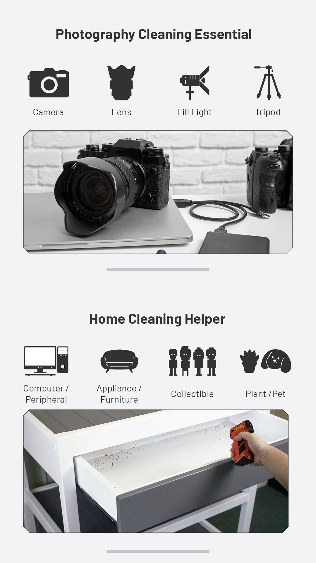 NITECORE CW23 Multipurpose Pocket Photography Fan