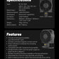 NITECORE CW30 Portable Photography Fan Wireless Remote Control