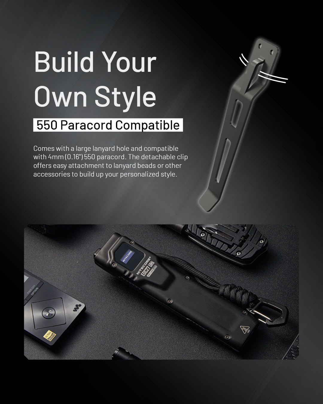 NITECORE Unveils the EDC27 UHi Ultra Slim Tactical EDC Flashlight