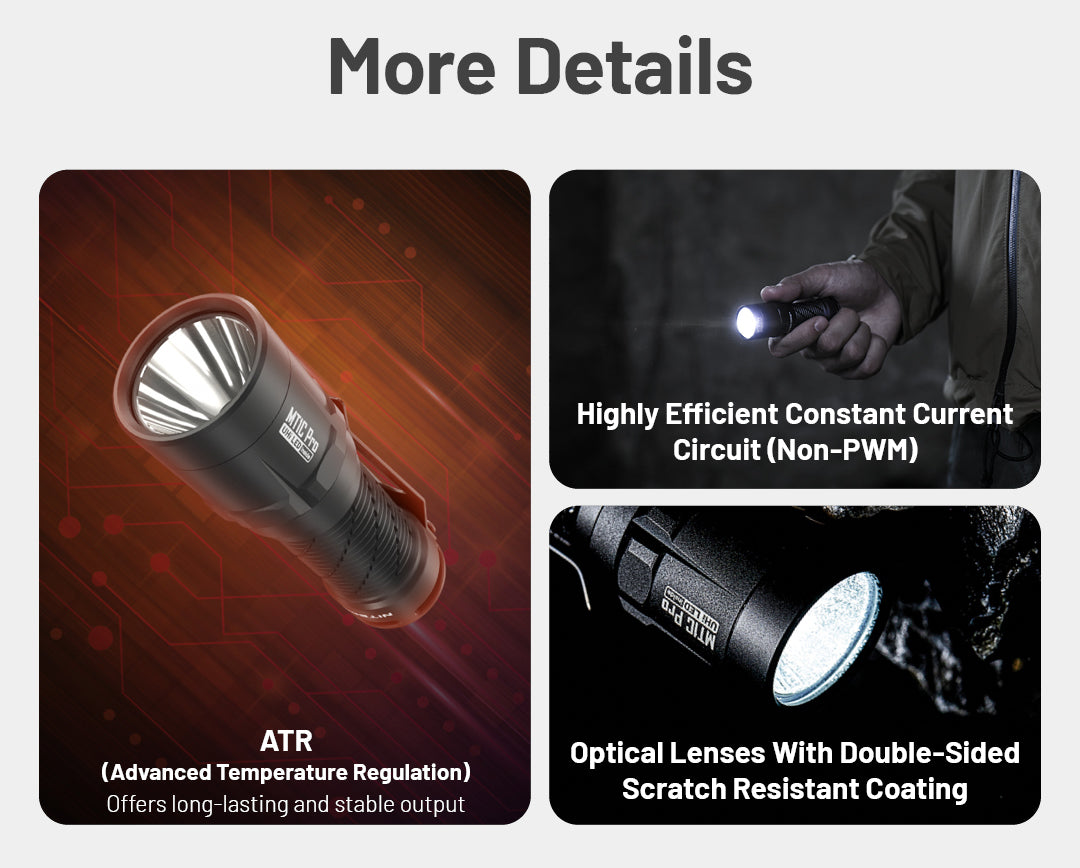 NITECORE Unveils the MT1C Pro High Output Compact EDC Tactical Flashlight
