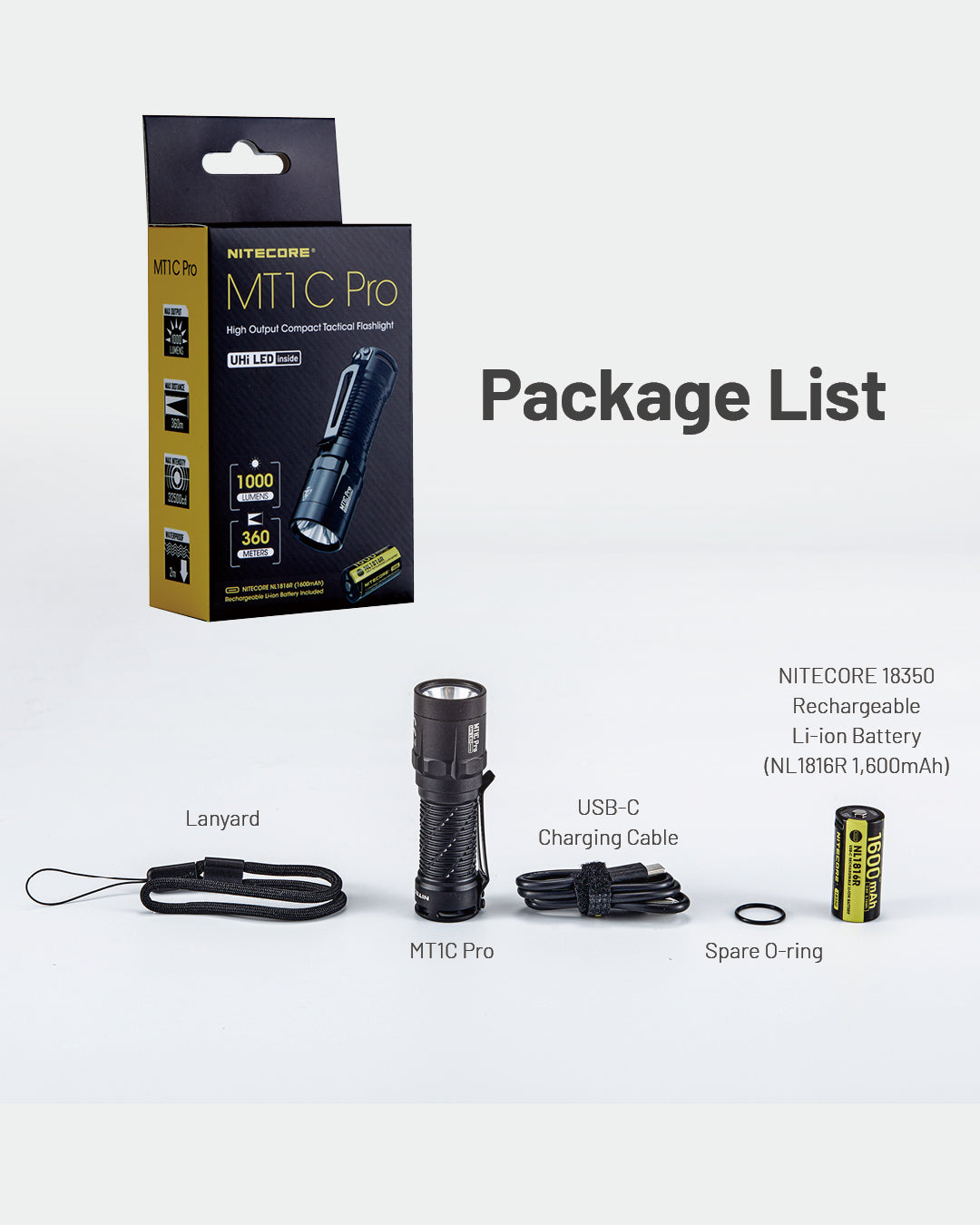 NITECORE Unveils the MT1C Pro High Output Compact EDC Tactical Flashlight