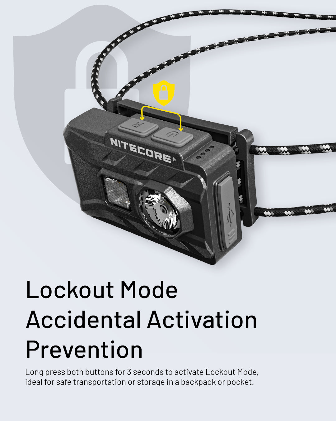 NITECORE NU20 Classic Ultra Lightweight Outdoor Headlamp