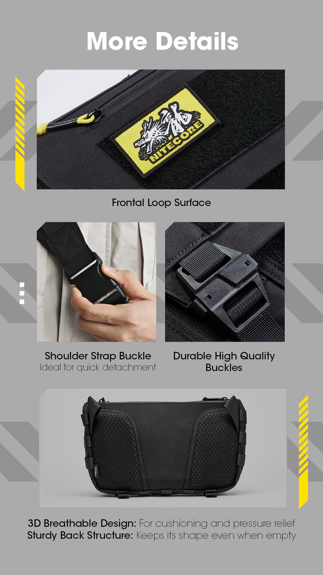 NITECORE SLB06 7L Commuting Crossbody Bag