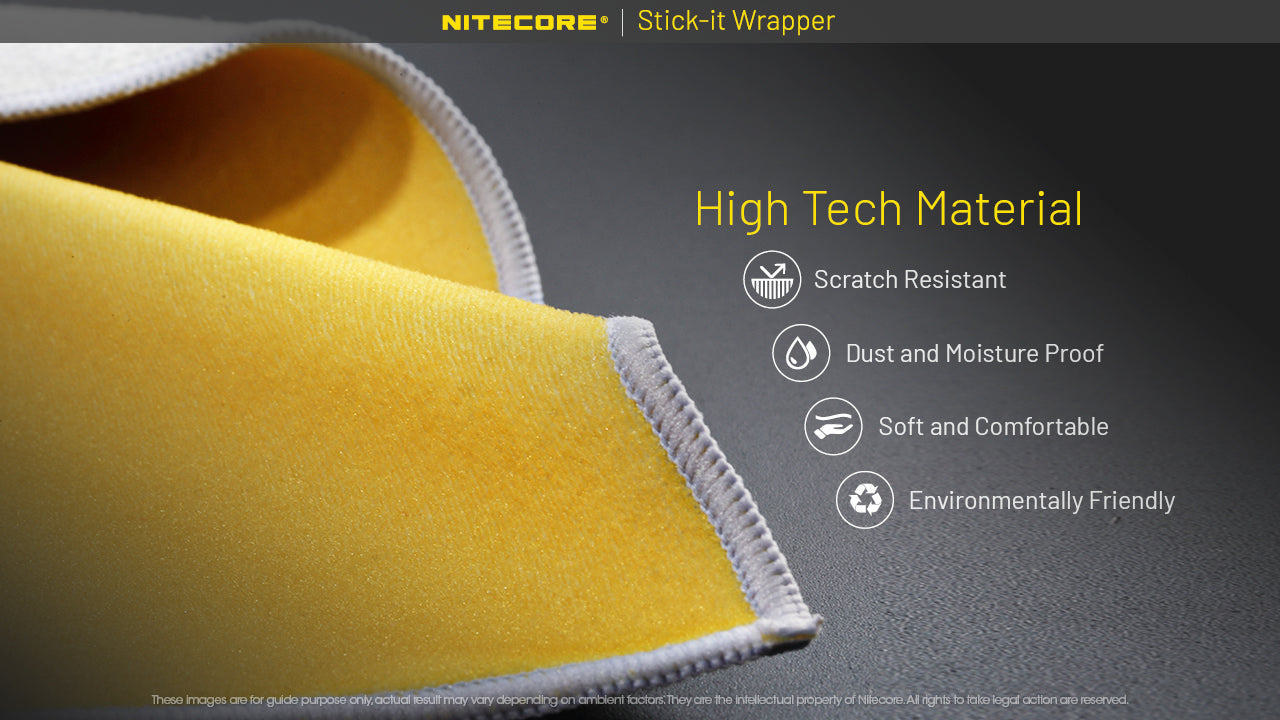 NITECORE Stick-it Wrapper Patch Cloth Multifunctional Organization Protect Cover