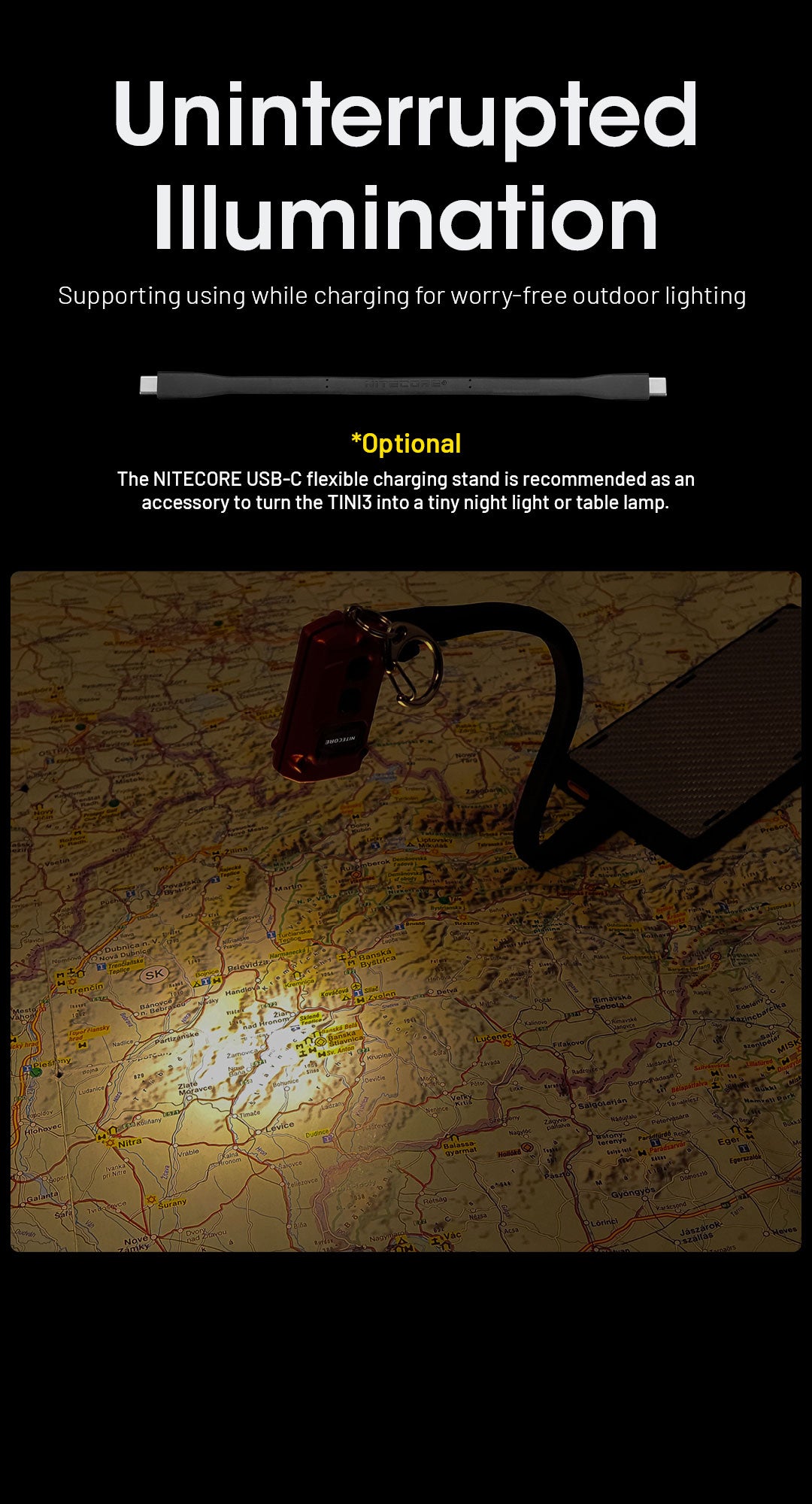 NITECORE TINI3 EDC Keychain Light Three Color Temperature