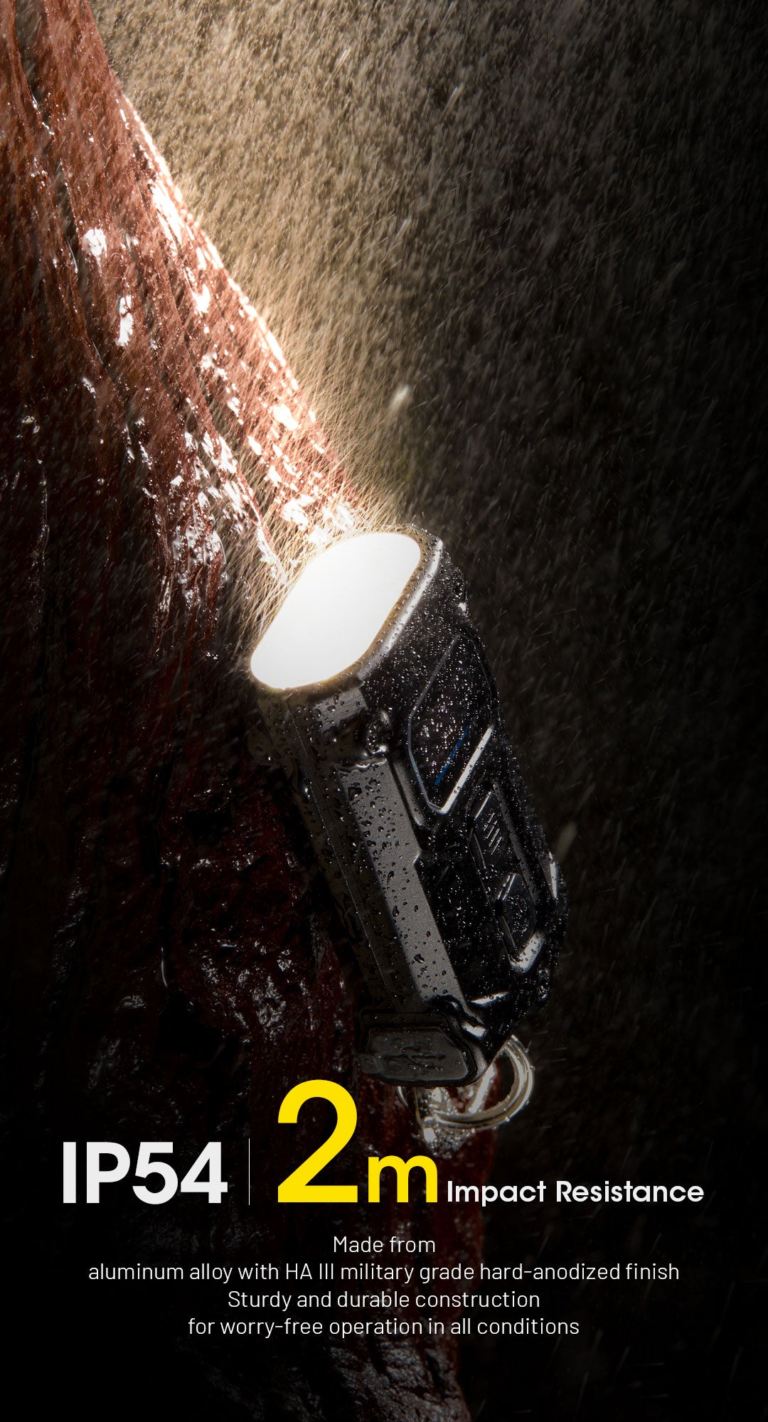 NITECORE TINI3 EDC Keychain Light Three Color Temperature