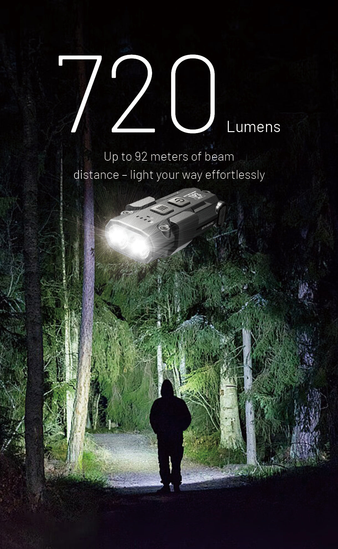 NITECORE TIP3 EDC Keychain Light 720 Lumens