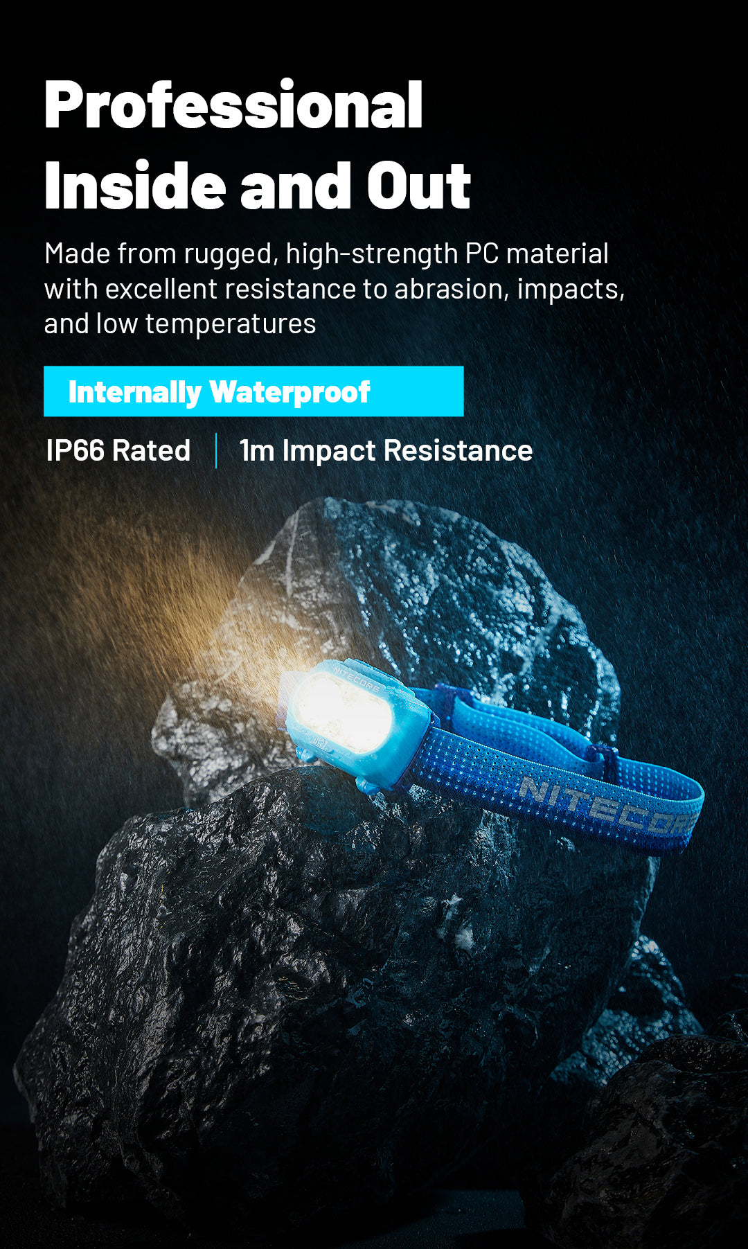 NITECORE UT27 MB Red Illumination Trail Running Headlamp