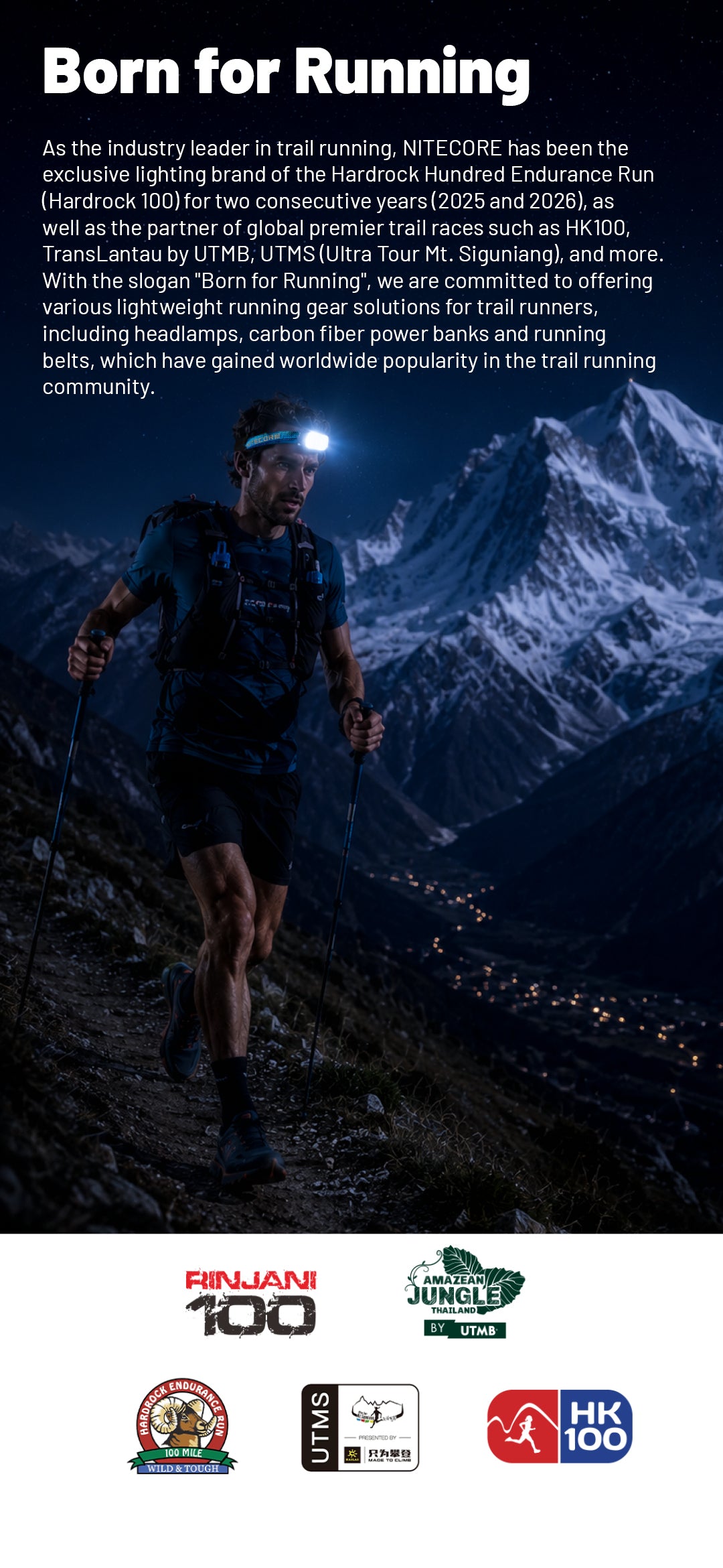 NITECORE UT27 MB Red Illumination Trail Running Headlamp