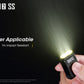 NITECORE TINI2 SS/TINI2 Ti Stainless Steel Version Dual-Core Intelligent Keychain Light