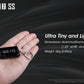 NITECORE TINI2 SS/TINI2 Ti Stainless Steel Version Dual-Core Intelligent Keychain Light